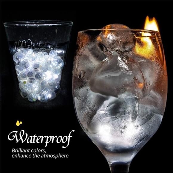 100pcs White LED Balloon Light,Tiny Light Mini Round Led Ball Lamp for Lantern - Picture 3 of 7